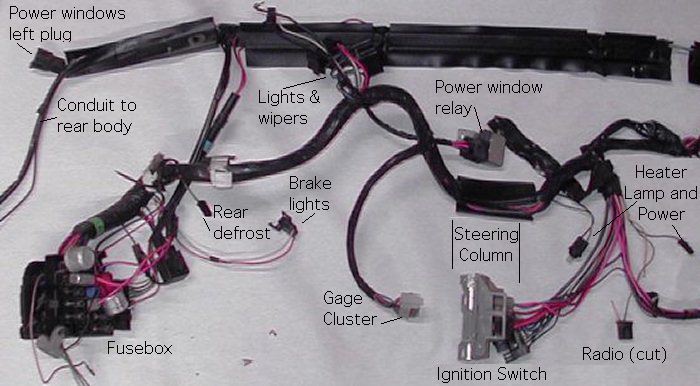 Basic Wiring Harnesses for 1977-81 Trans Ams