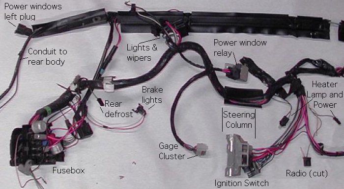 1976 chevy c10 wiring harness